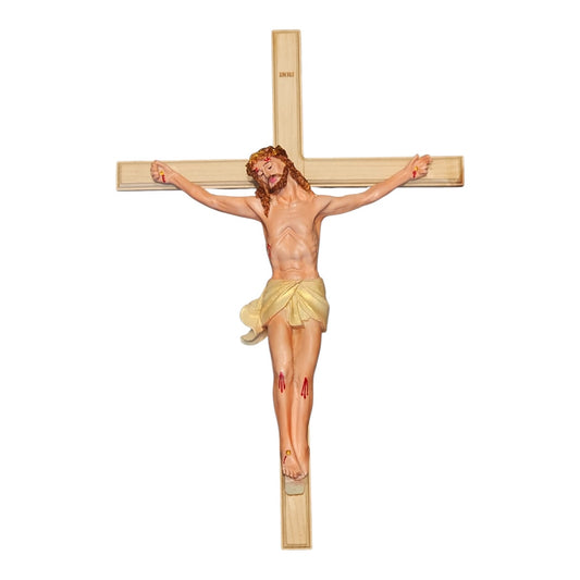 cross jesus hanging wood