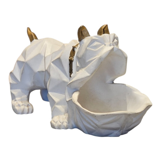 ceramic big mouth dog