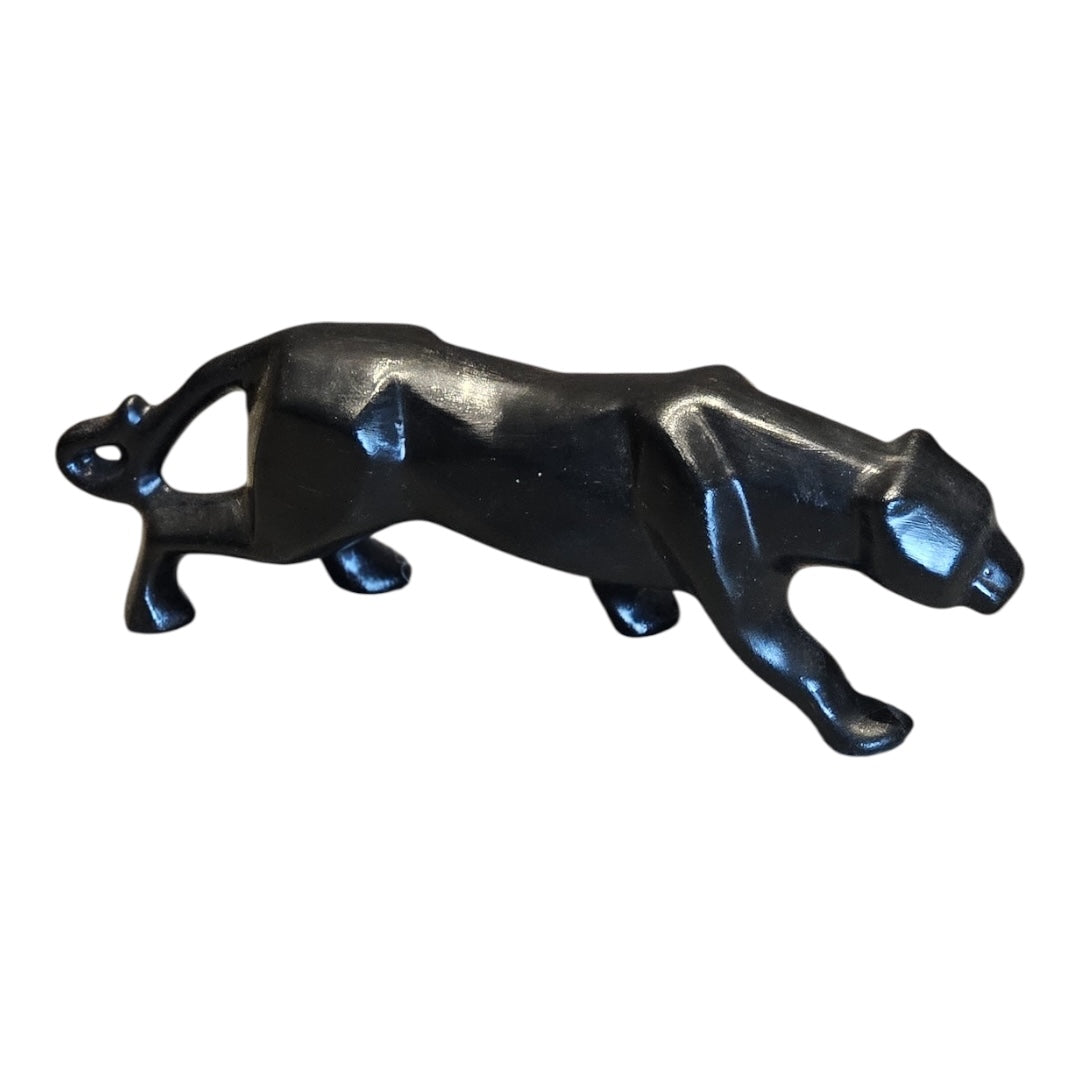 ceramic black panther