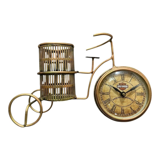 metal cycle clock