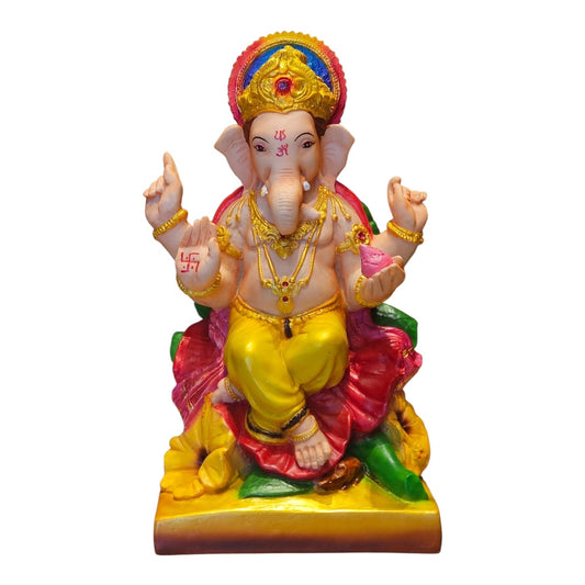 lord ganesh lotus