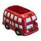 cute red bus container