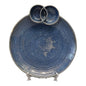 ceramic blue dual plate