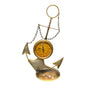 metal anchor clock