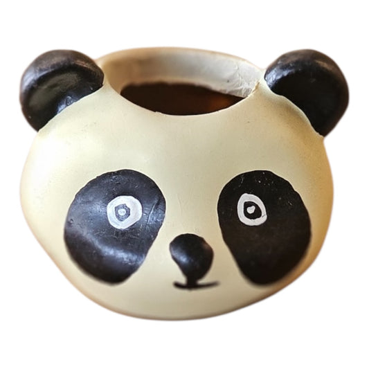 sweet panda face pot