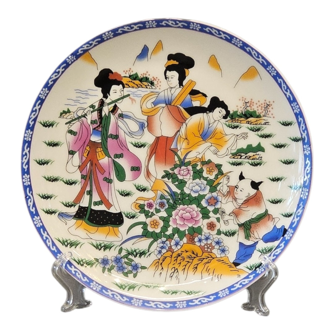 ceramic chinese plate set