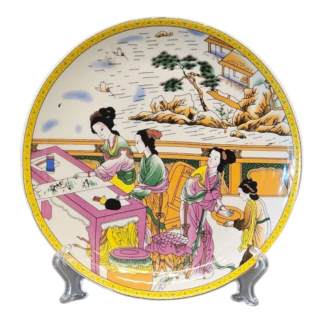 ceramic chinese plate set